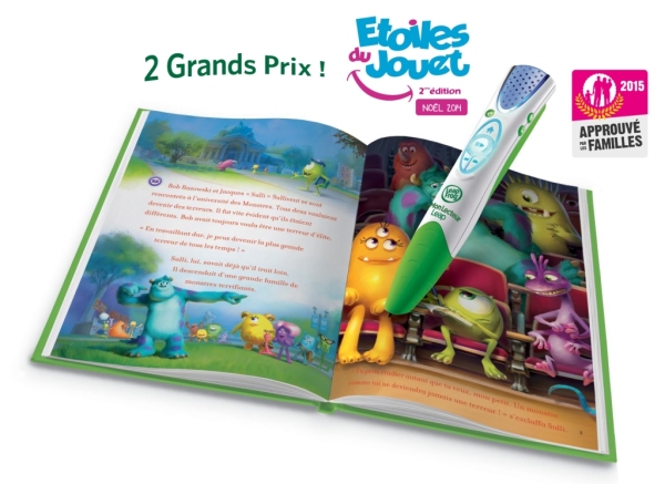 LeapFrog Pack Complet : Mon Lecteur Leap + Livre Activités + Batterie Inclus